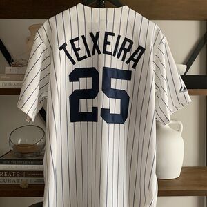 Vintage Mark Teixeira New York Yankees Majestic MLB Jersey